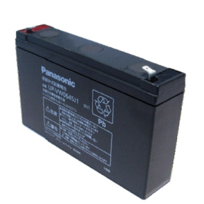 松下蓄电池（panasonic）UP-VW0645---高功率高级品UPS专用特点：相较于同容量同尺寸普通品30%功率值的提高；采用优质阻燃材ABS槽壳，符合UL94V-0标准，降低壳体燃烧可能；进一步增强板栅抗腐蚀能力，延长产品使用寿命。（注：标识“*”可选择HB槽壳UP-RW系列）